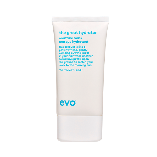 A sleek, white tube of moisture mask with simple branding and a clean design