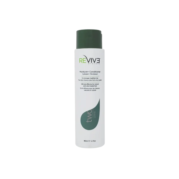 A sleek shampoo bottle stands upright, featuring a green cap and elegant branding