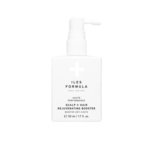 A sleek white pump bottle with minimalist branding and clear labeling